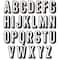 Sizzix® Thinlits® Alphanumeric Shadow Upper Die Set by Tim Holtz®